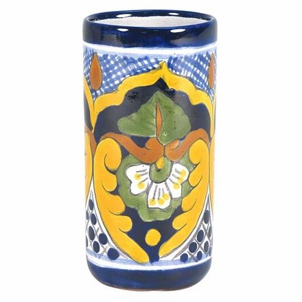 Mexican Talavera Water Glass