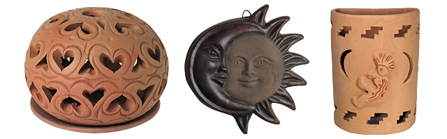 Mexican Terra Cotta Clay Pottery