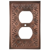 Mexican Tin Outlet Covers - Flower