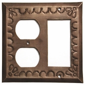 Mexican Tin Rocker Outlet Cover - Star