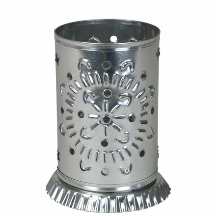 Mini Natural Tin Luminarias - Package of 2