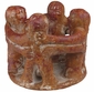 Mini Pre-Columbian Dancers or Circle of Friends Candleholder