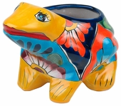 Mini Talavera Frog Pot - Talavera Ceramics