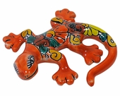 Mini Talavera Salamander Figures - Set of 2