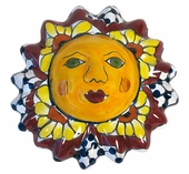 Mini Talavera Sun Faces - Set of 3