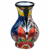 Mini Twisted Talavera Vase