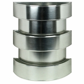 Modern Natural Tin Wall Sconce