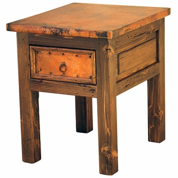 Montana Nightstand with Copper