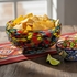 Multi-Color Confetti Mexican Glass Bowl - 8