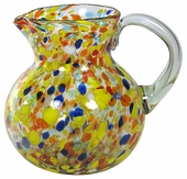 Multi-Color Confetti Mexican Water Pitcher