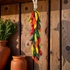 Multi-Color Serrano Chili Ristra - Glazed Ceramic