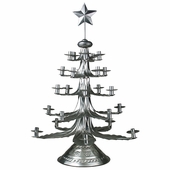 Natural Tin Christmas Candletrees