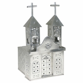 Natural Tin Church Luminaria