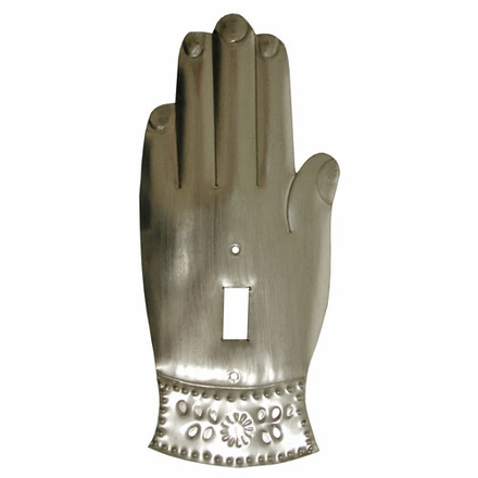 Natural Tin Hand Mexican Switch Plates