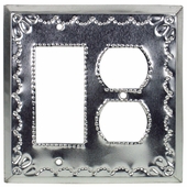 Natural Tin Rocker Switch & Outlet Cover