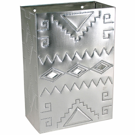 Natural Tin Southwest Sconce