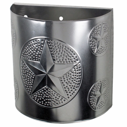 Natural Tin Texas Lone Star Sconce