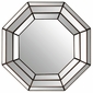 Octagonal Wall Mirror with Mirrored Frame