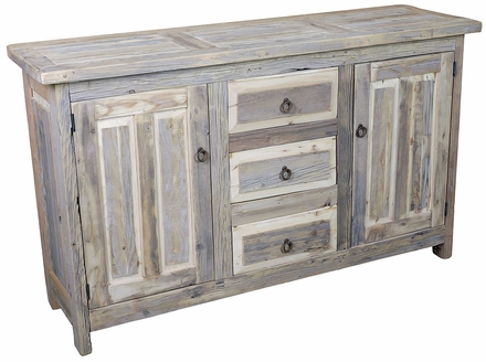 Old Door Buffet - 2 Doors & 3 Drawers
