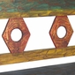 Old Mexico Hex Back Bench