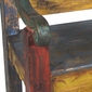 Old Mexico Hex Back Bench