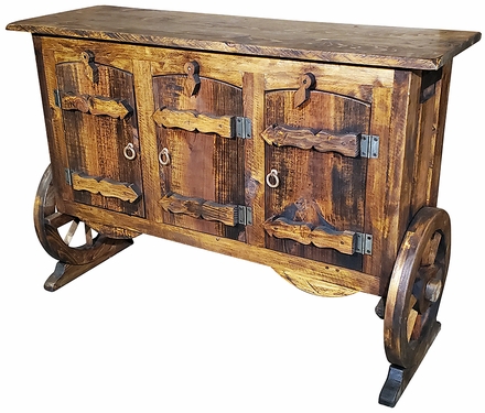 Old West Wagon Wheel Buffet