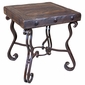 Old Wood and Iron Living Room Set - 3 Pieces