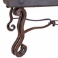 Old Wood and Iron Living Room Set - 3 Pieces