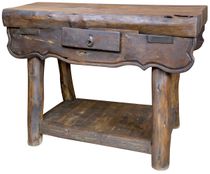 Old Wood Console Table - Exclusive Artisan Original