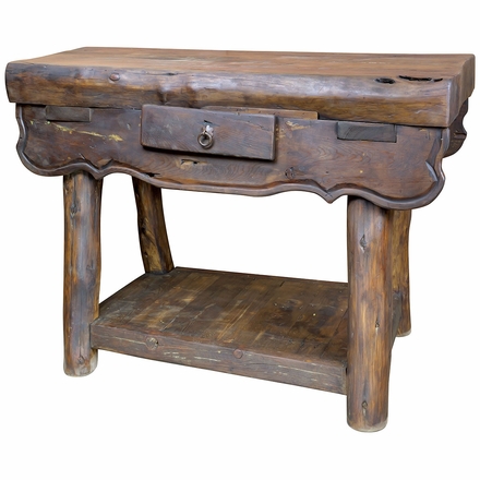 Old Wood Console Table - Exclusive Artisan Original