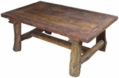 Old Wood Ranch Rustic Coffee Table