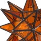 Orange Glass Star Light