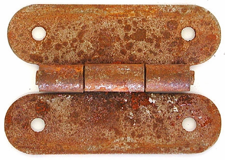 Oval Iron Hinges - Package of 8
