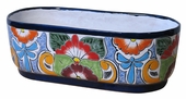 Oval Talavera Planter