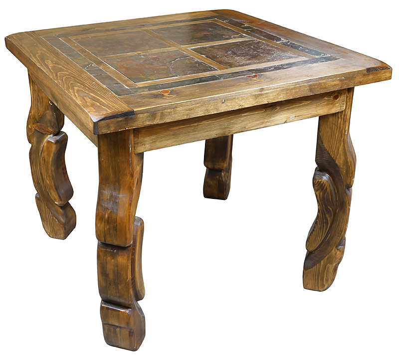 Ox Yoke Square Counter Height Bistro Table 42