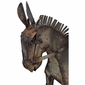 Pack Burro Metal Yard Art Sculpture