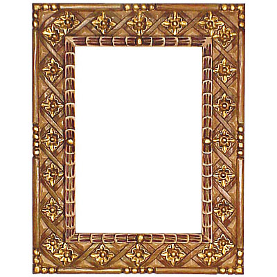Painted Carved Braid Frame 20