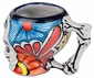 Painted Ceramic Sugar Skull Shot Glass - Set of 2