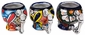 Painted Ceramic Sugar Skull Shot Glass - Set of 2