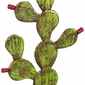 Painted Iron Prickly Pear Floor Lamp