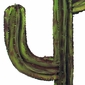 Painted Iron Saguaro Cactus Floor Lamp