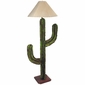 Painted Iron Saguaro Cactus Floor Lamp