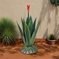 Painted Metal Agave Yard Art Sculptures