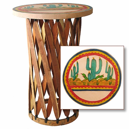 Painted Scene Equipale Bar Table