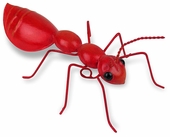 Painted Tin Ant Sculpture