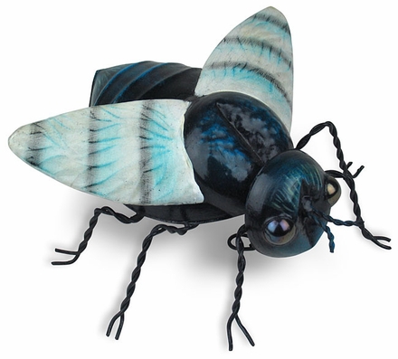 Painted Tin Fly Sculpture
