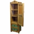 Painted Wood Cabinet with Tin Inserts