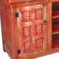 Painted Wood Entertainment Console Red