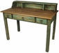 Painted Wood Mennonite Desk with Drawers
