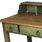 Painted Wood Mennonite Desk with Drawers
